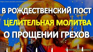 Важная молитва в дни Рождественского Поста. О прощении грехов и в покаянии. Святая очистка