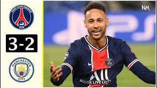 PSG Vs Man City 3-2 Extended Highlights & All Goals 2021NMcomps