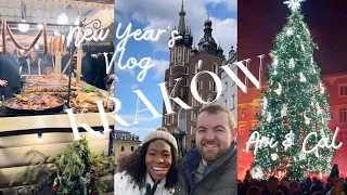 We're Back in Poland!| New Years in Krakow| Trying Out Restaurants & Bars| Long Distance Couple