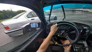 BMW E36 STREET DRIFT POV #19