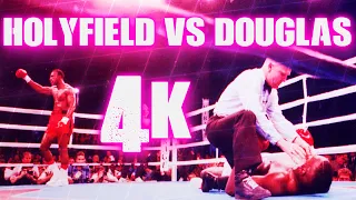 Evander Holyfield vs James Douglas (Highlights) 4K