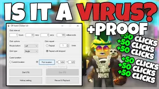 Is This Roblox Autoclicker a VIRUS?