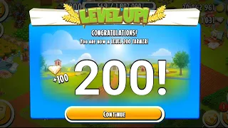 Hay Day LEVEL UP 200!!