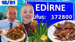 THIS IS EDIRNE!! 🇹🇷 EATING LIVER KEBAB IN EDIRNE