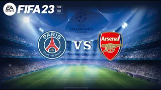 FIFA 23 PS5 | PSG Vs Arsenal | Champions League | Full Match