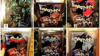 Batman #1 1st-5th print CGCs plus Batman Superman #1 & variants CGC.  Episode 20