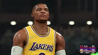 NBA 2K22 Los Angeles Lakers vs Chicago Bulls Full Gameplay (Current Gen - PS4)