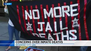 Group rallies to bring attention to inmate deaths at Roanoke City Jail