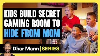 Jay's World S2 E02: Kids Build SECRET Gaming Room To HIDE From Mom | Dhar Mann Studios