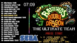 Battletoads And Double Dragon OST - all soundtrack in one video | 1993 | SEGA Genesis/Mega Drive