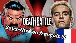 Omni man vs The Homelander sous-titré en français ( Death Battle )