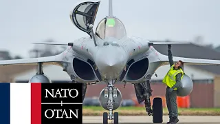 НАТО. Передовые истребители Dassault Rafale ВВС Франции отправлены в Польшу.