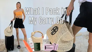 What I Pack in My Carry On | My Travel Essentials & favorite products  |  Sanne Vloet