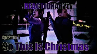 REACTIONARYtv | Hawkeye 1X6 | "So This Is Christmas?" | Fan Reactions | Mashup