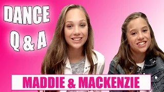 Maddie & Mackenzie Ziegler Dance Q & A