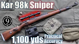 Kar98k + Zf 39 Sniper to 1,100yds: Practical Accuracy