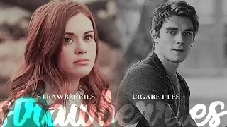 archie and lydia | strawberries and cigarettes