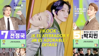 JIKOOK - JK ES ATERRADOR & JM ES ADORABLE / DETAILS FESTA 2021