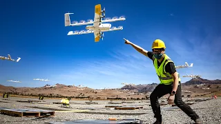 How Google's Wing Drone Delivery Aircraft Works