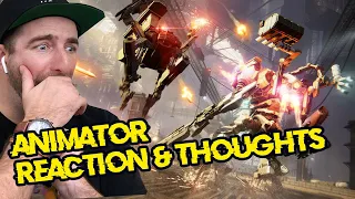 Animator Reacts to Armored Core 6 Official Gameplay Trailer