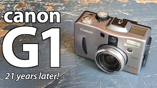 Canon PowerShot G1: 21 YEARS later! RETRO review