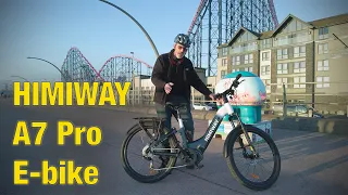 I ride the Himiway A7 Pro E-bike in Blackpool