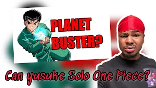 How strong is yusuke urameshi?? Can he Solo