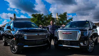 2021 GMC Yukon Denali XL vs 2021 Suburban High Country, what's the difference?