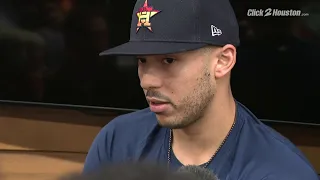 Carlos Correa speaks about the Astros' sign-stealing scandal