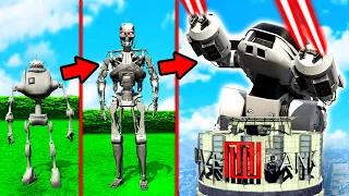 GTA 5 - ROBOTER zu GOTT ROBOTER upgraden!!