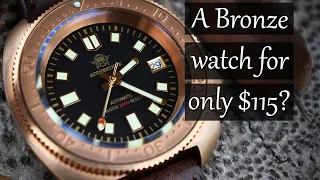 The Best Budget Bronze Dive Watch! - ADDIESDIVE AD2104