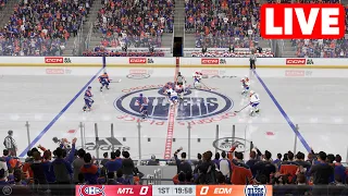NHL LIVE🔴 Montreal Canadiens vs Edmonton Oilers - 19th March 2024 | NHL Full Match - NHL 24
