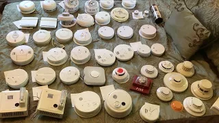 Testing/Showing EVERY Smoke Alarm in my Collection!