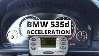 BMW 535d xDrive 313 PS - acceleration 0-100 km/h