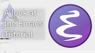 A look at the basics of Emacs navigation and interaction