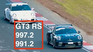 997 GT3 RS & 991GT3 RS - Nürburgring Nordschleife