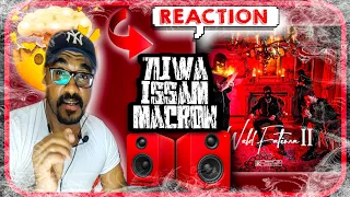 7LIWA - Macron Feat ISSAM ( Lyrics ) Prod by Anasx4 #WF2 (Reaction)🤯🤯🤯