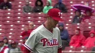 PHI@CIN: Buchholz fans Duvall for first Phillies' K