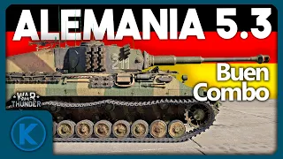 Una buena alineación - Alemania 5.3 en War Thunder