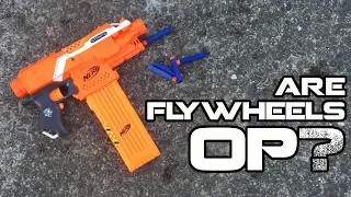 NERF Flywheel blasters are Overpowered? Feat. Jangular | Walcom S7