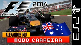 F1 2014: MODO CARREIRA #01 - O INÍCIO COMPLETO (PS3)