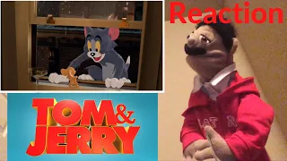 Tom And Jerry Movie 2021 Official Trailer Reaction (Puppet Reaction)