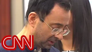 Larry Nassar speaks to his victims