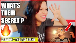 OMG!! Canadian Singer is Blown Away by Sabaton - The Last Stand | MUSIC REACTION VIDEO 2022