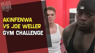 Akinfenwa vs Joe Weller - Gym Challenge