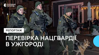 "Для забезпечення безпеки та порядку на вулицях". Як відбувається нічне патрулювання нацгвардійців