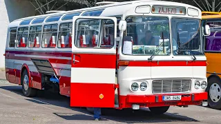 24. sraz českých historických autobusů  VTM Lešany 2023