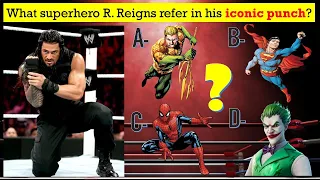 WWE Roman Reigns Quiz  | Test Your Knowledge Of The Big Dog [2021]