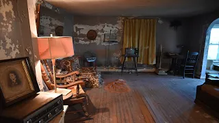 Abandoned House With Everything Left Behind And Working Power