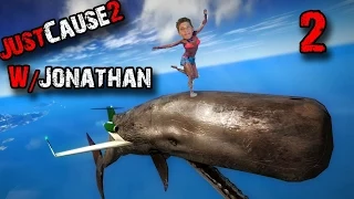 Just Cause 2 Multiplayer: #2 Epic Whale Quest W/Jonathan